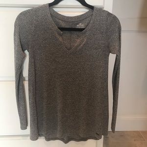 3/$20 Hollister Long Sleeve Keyhole Henley Top